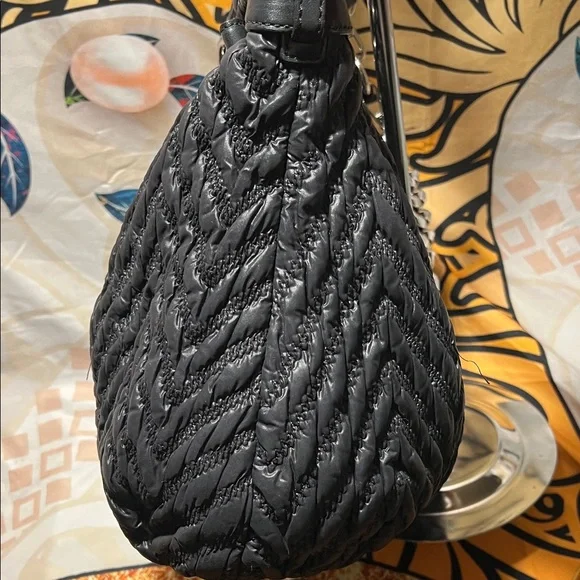 Coach Madison Quilted Chevron Nylon Sophia Satchel - F18634 - Picture 6 of 16